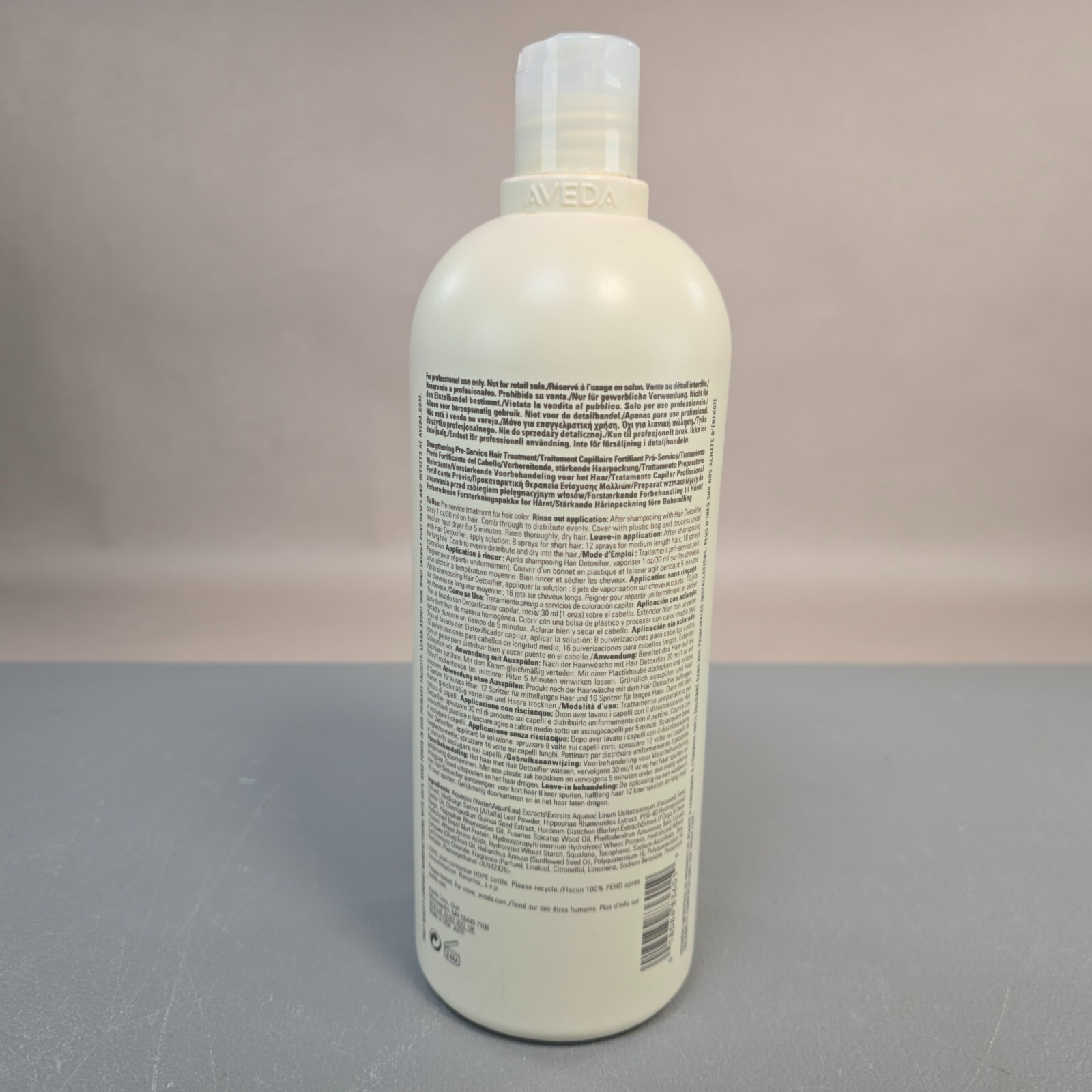 Aveda Damage Remedy Equalizing Solution 33.8 Oz 1L Professional Use Treatment
