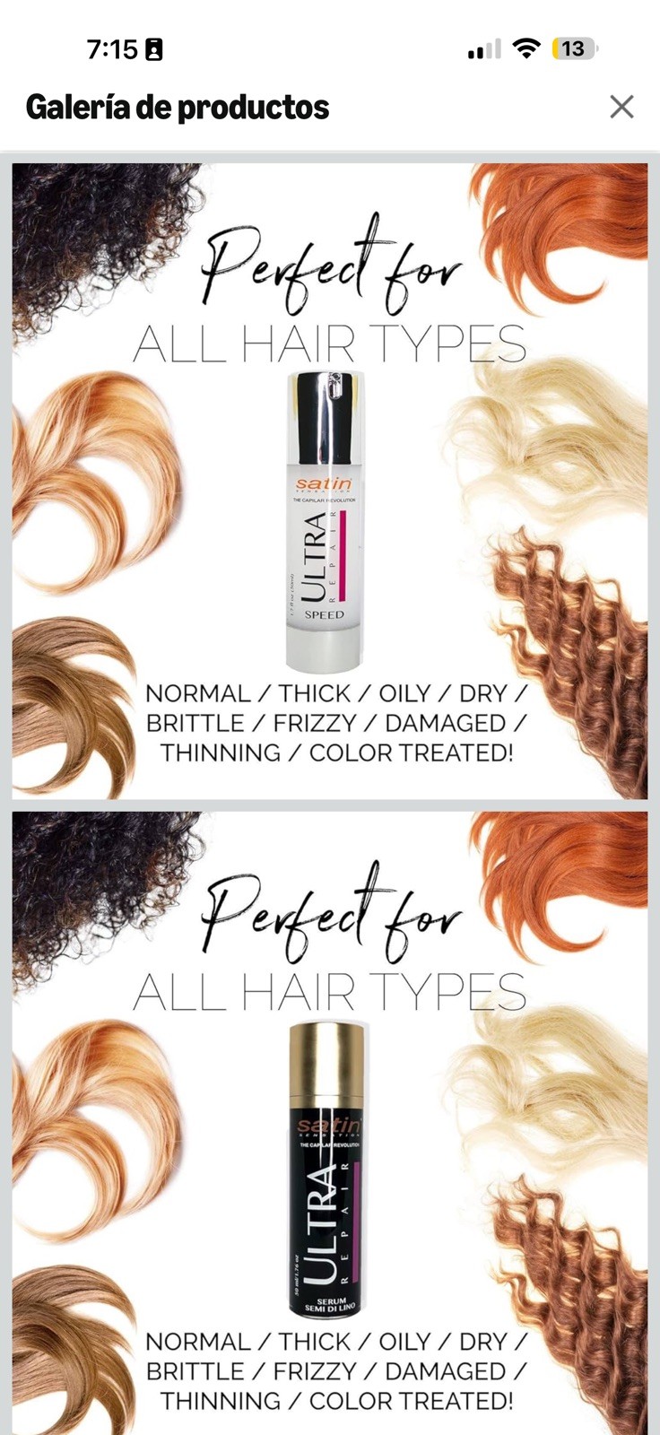 Professional Satin Sensation Ultra Hair Care Set – Complete Treatment Kit