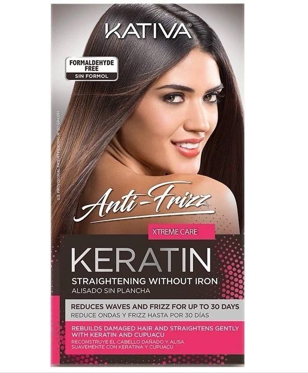 Kativa Keratin Anti-Frizz / Straightening Without Iron