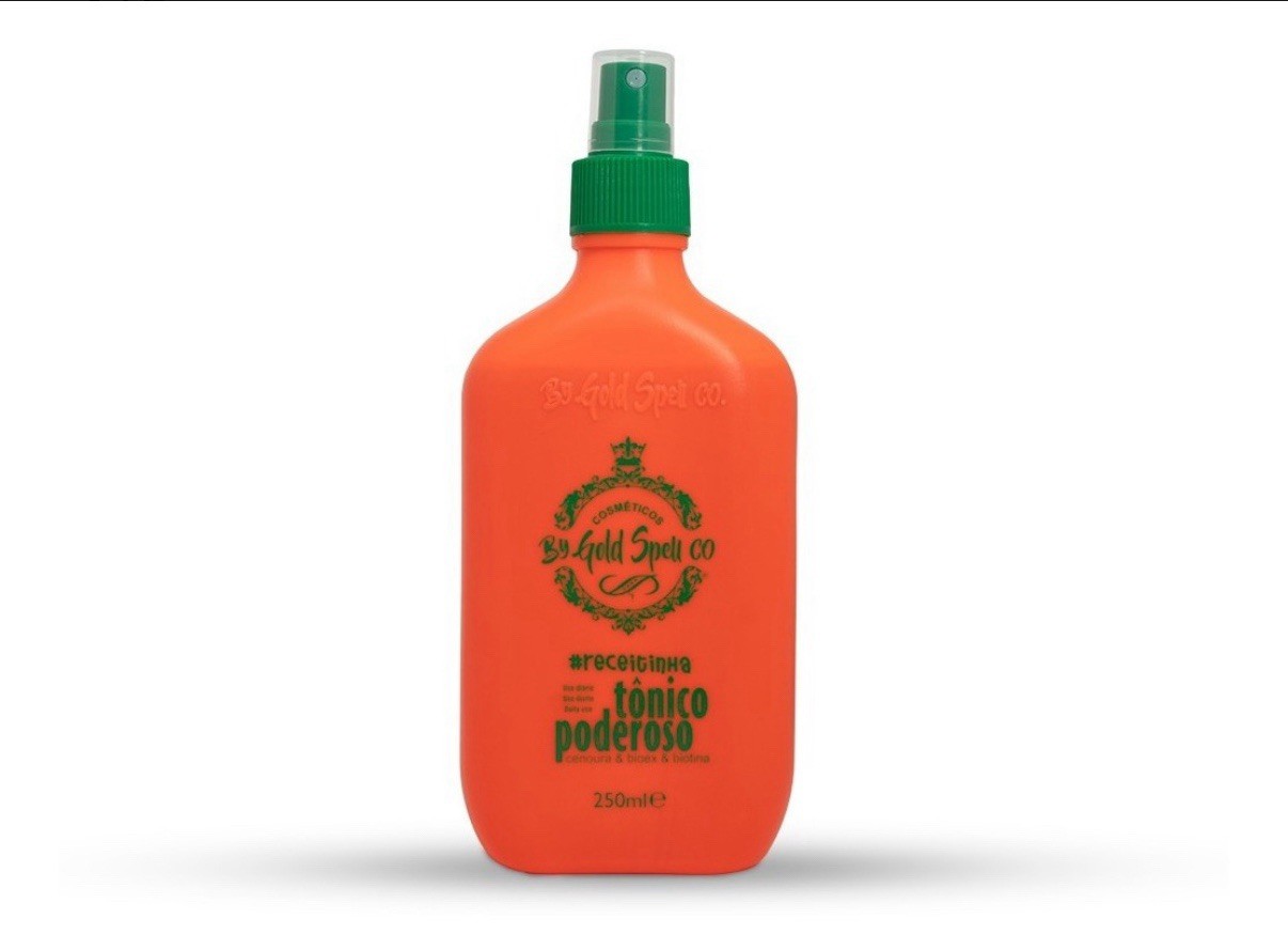 Gold Spell Tonico Poderoso Anti Hair Loss Treatment Powerful Tonic 250 mL