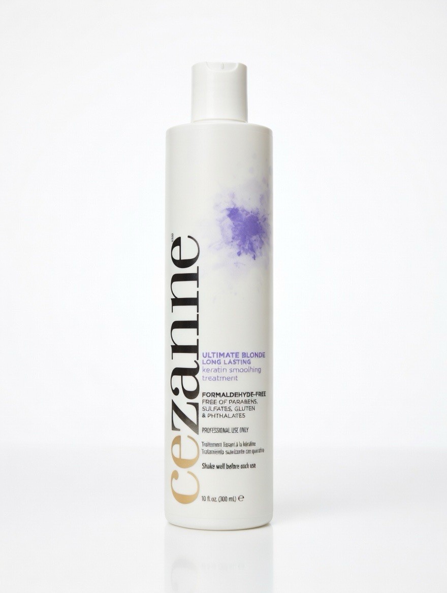 Cezanne Ultimate Blonde Keratin Smoothing Treatment 10 oz Formaldehyde-Free