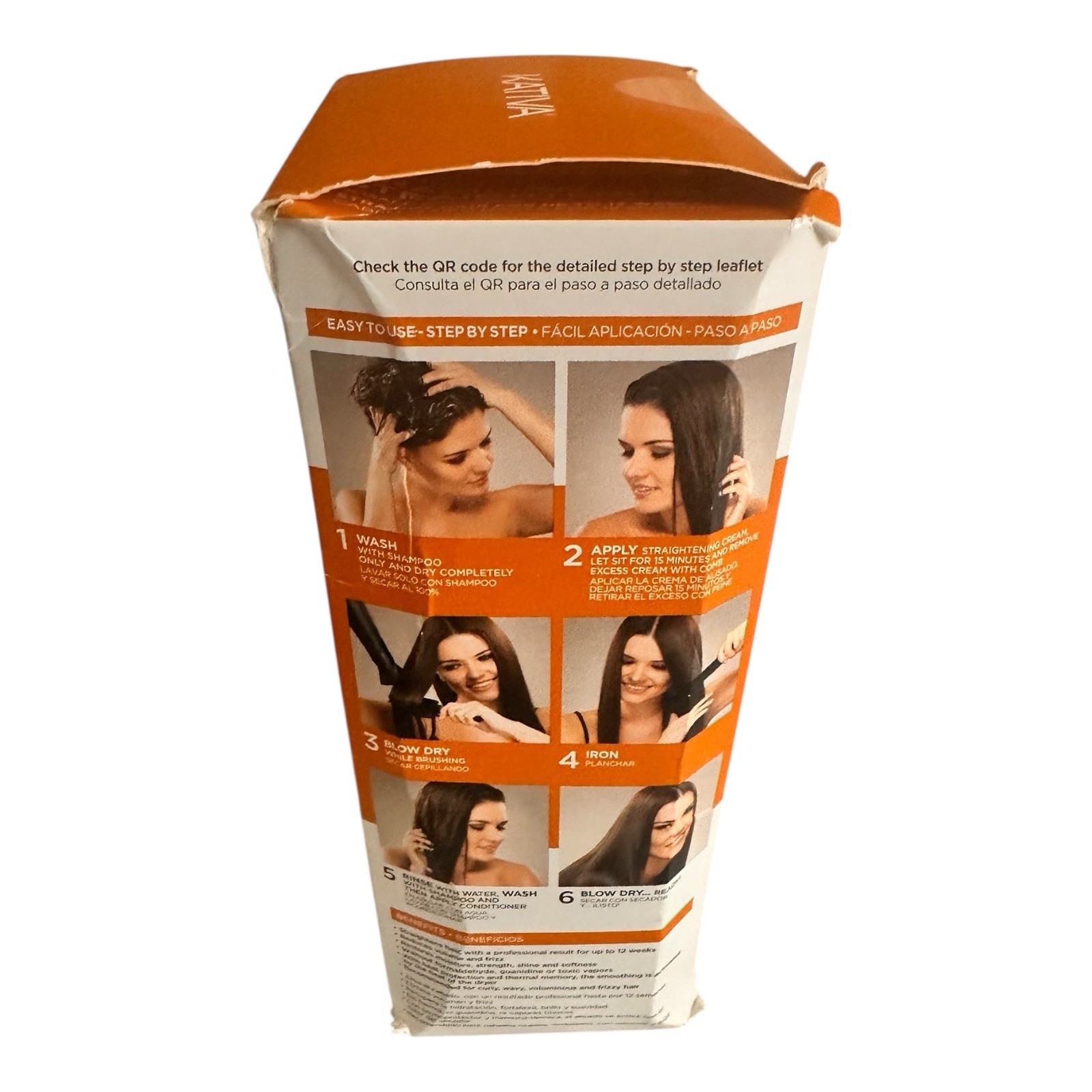 12 WEEKS Kativa Brazilian Straightening Alisado Brasileño Kit New in Box