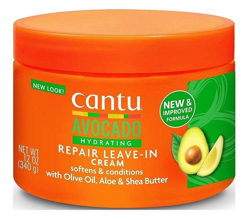 Cantu Avocado Repair Leave-In Hydrating Cream 12 Ounce Jar