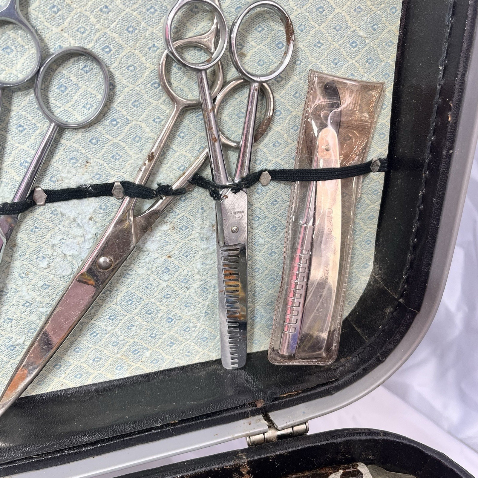 Vintage 1970s Beauty School Cosmetology Student Carry Case Suitcase Sc G2U