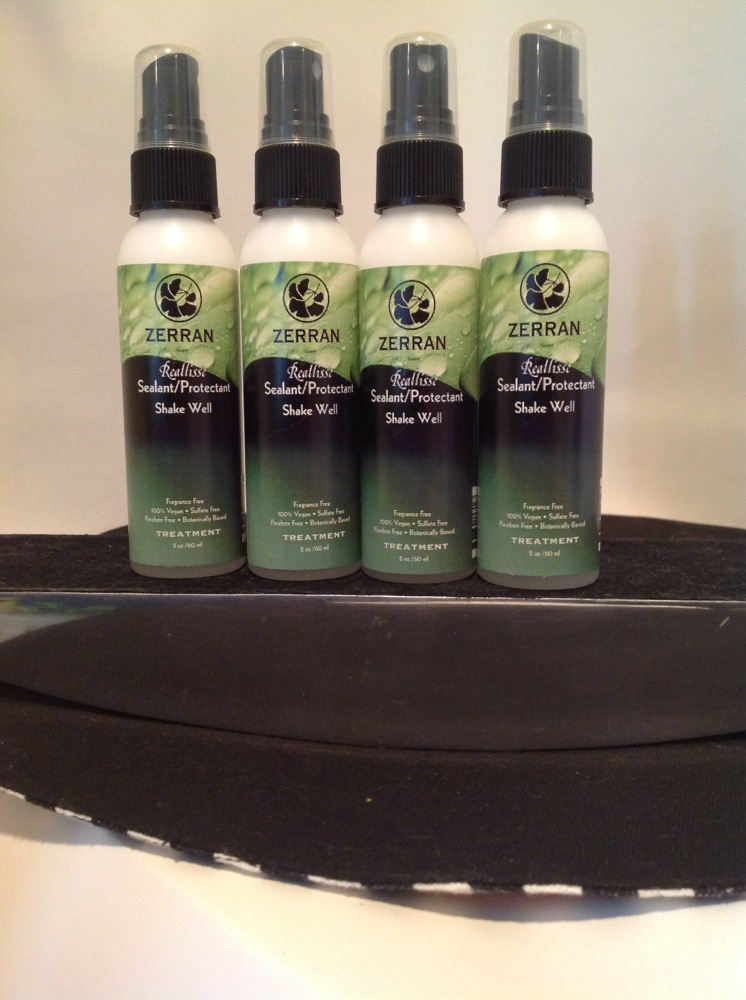 LOT OF 4 Zerran RealLisse sealant/Protectant 2 oz