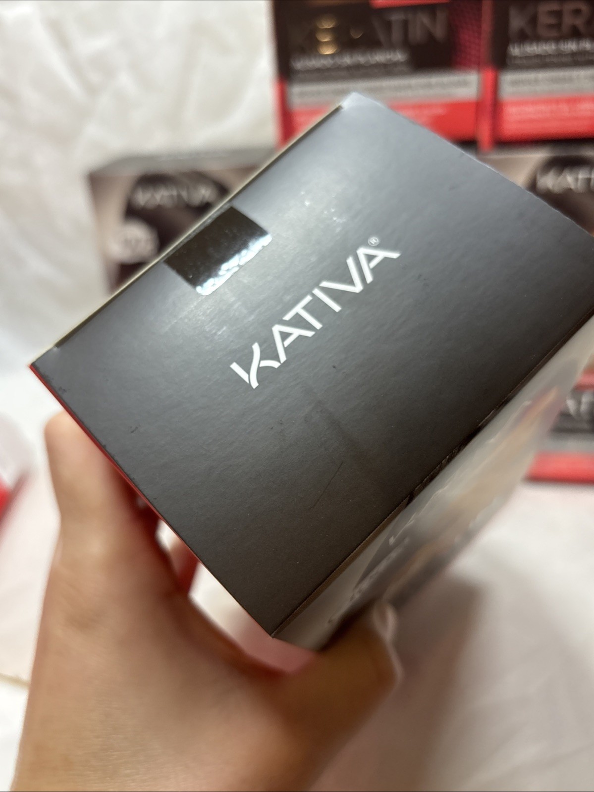 Kativa Anti-Frizz Xtreme Hair Care Keratin Straightening Without Iron Kit Treat