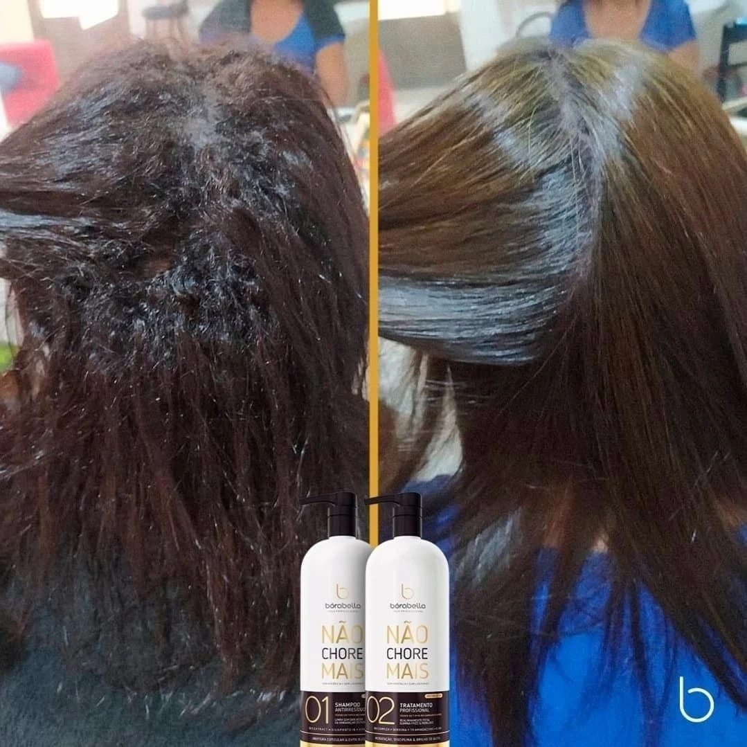 Borabella Dont Cry Anymore Brazilian Keratin Hair Straightening 2×1