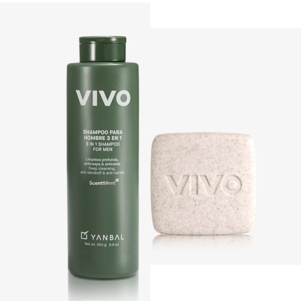 Yanbal Deep Cleansing Dandruff Control & Anti Hair-fall Shampoo Anticaspa *SET