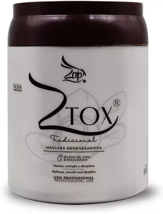Ztox Macadamia Oil Chia Hair Mask AntiFrizz 950g Zap