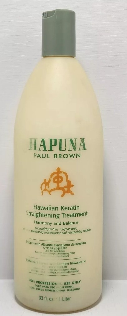 Paul Brown Hapuna Hawaiian Keratin Straightening Treatment 33.8 oz