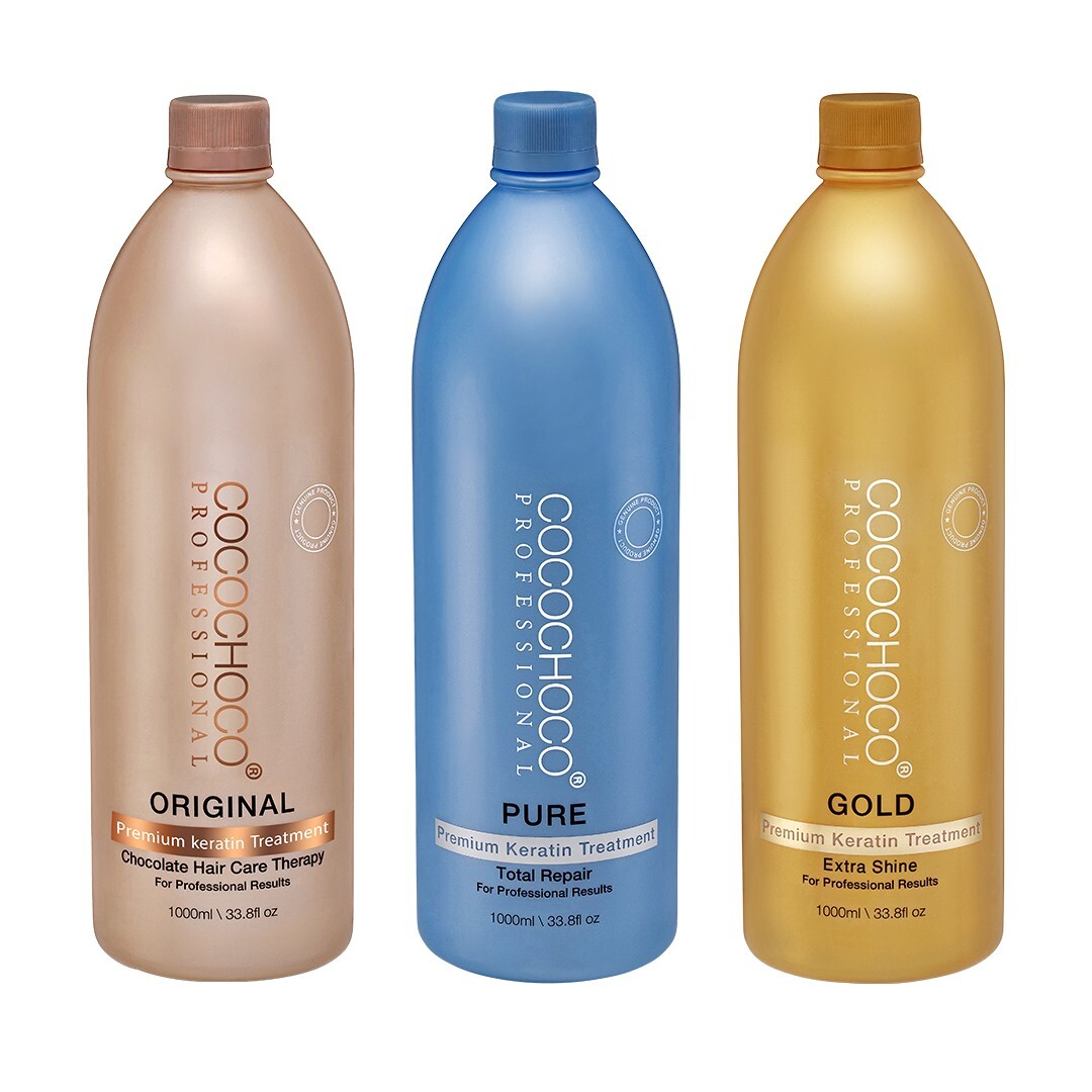 ❤❤ COCOCHOCO Pro GOLD Brazil Keratin Hair Straight Salon Treatment 24k 2000ml 2L