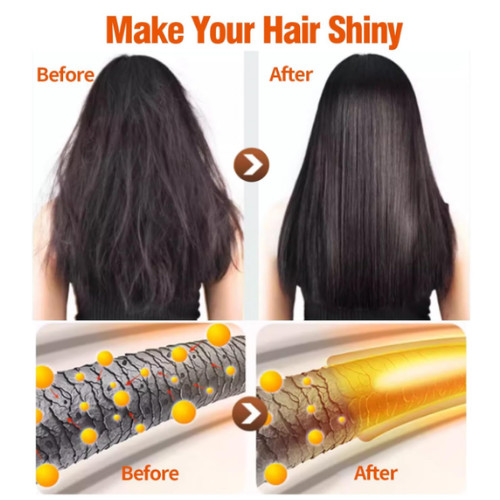 2 Keratin Treatment Hair Straightening Cream Fast Smoothing For Deep Curly Hair