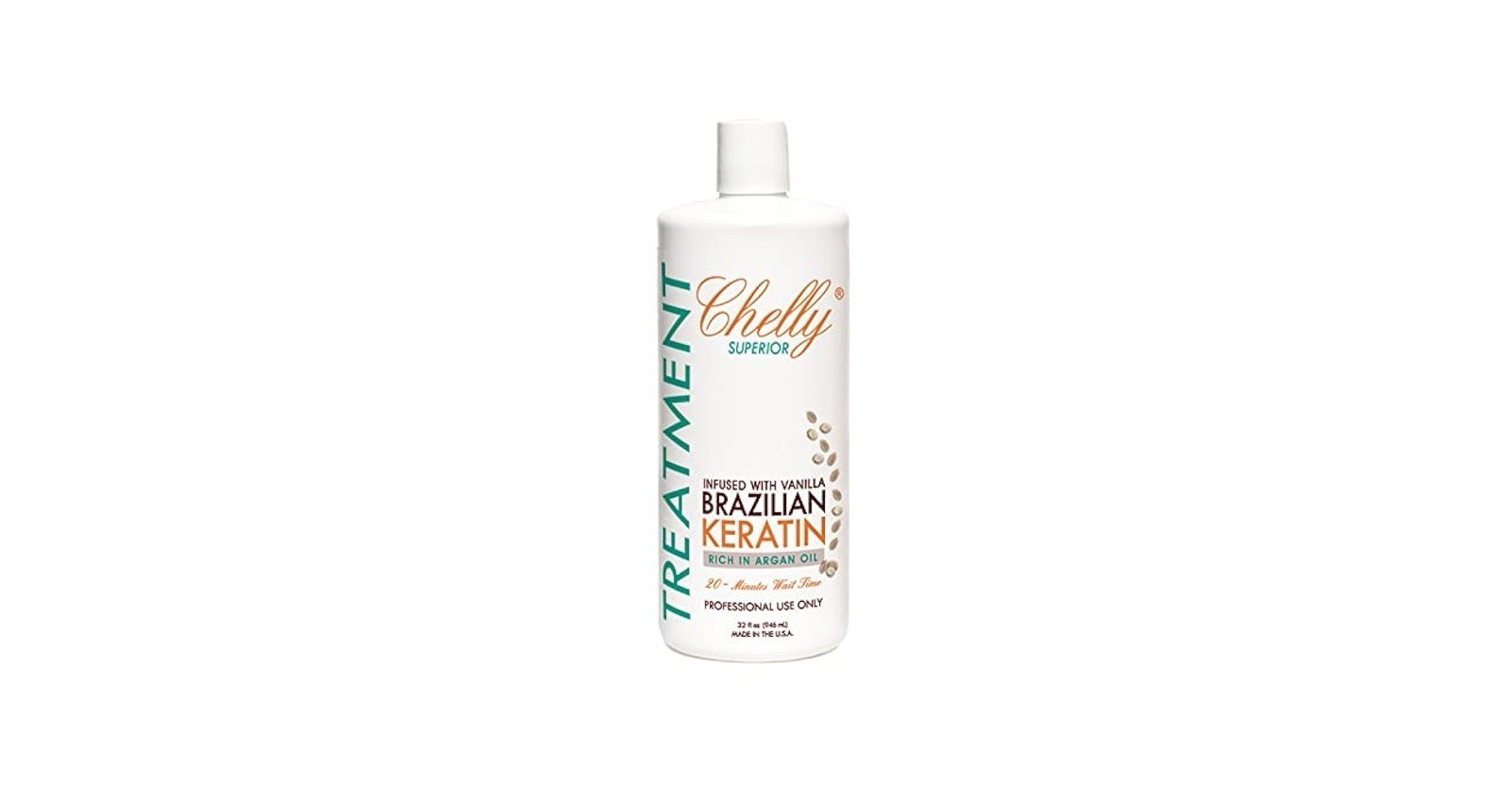 Chelly Superior Brazilian Keratin Treatment con Aceite de Argán 32 oz / 946 ml