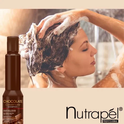Keractive Chocolate L’assio Care Shampoo~300 mL~Hydrating Anti‑Frizz Keratin