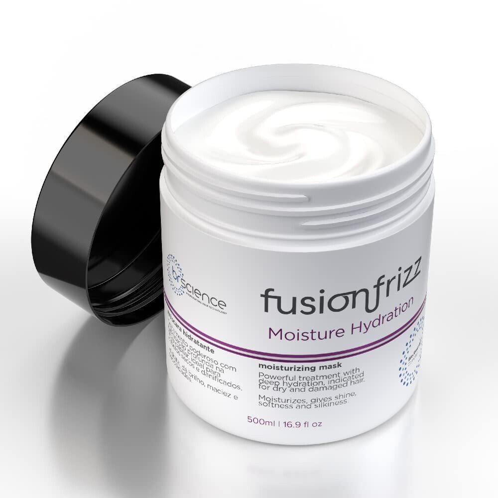 BR Science Fusion Frizz Moisture Hydration Mask Moisturizing For Dry And Damage