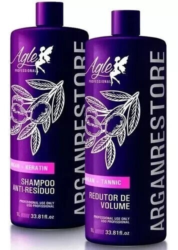 Progressive Brush Argan Restore Brazilian Hair Keratin – 2x1L