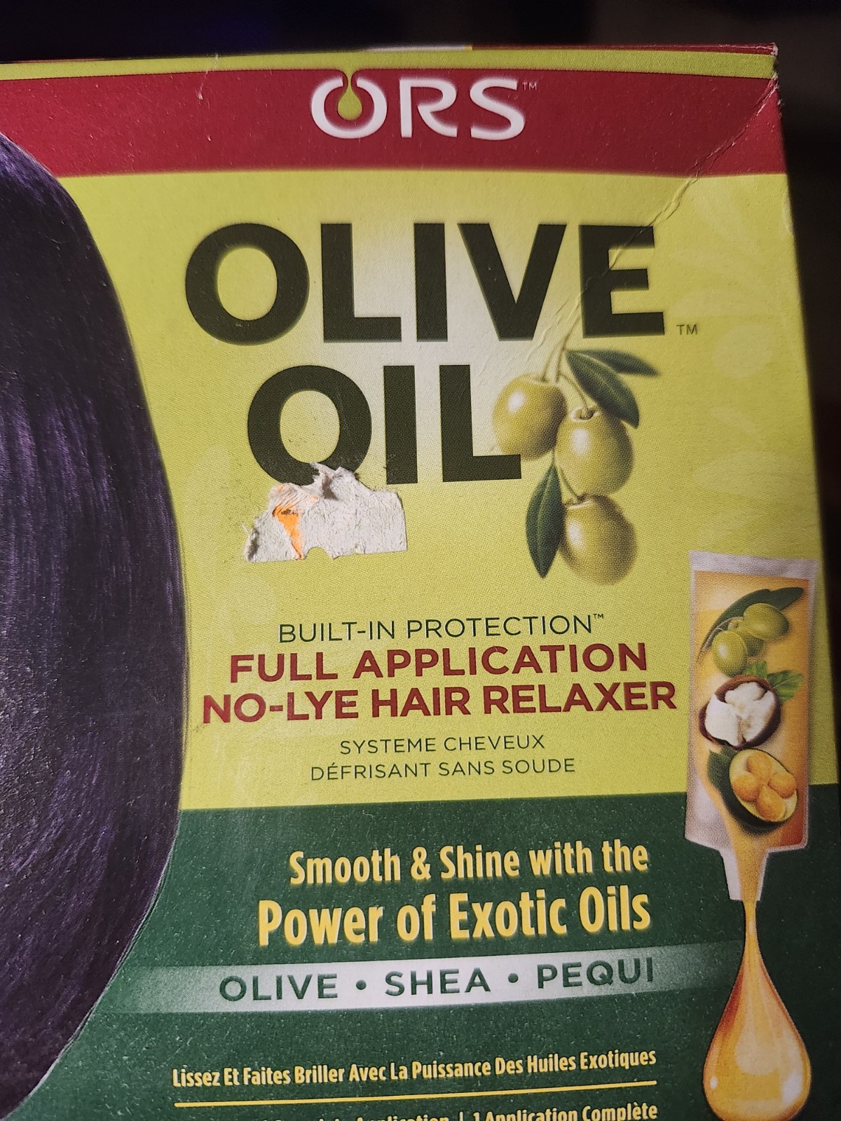 Lot Of 2- ORS Full Application No Lye Hair Relaxer – Normal Strength