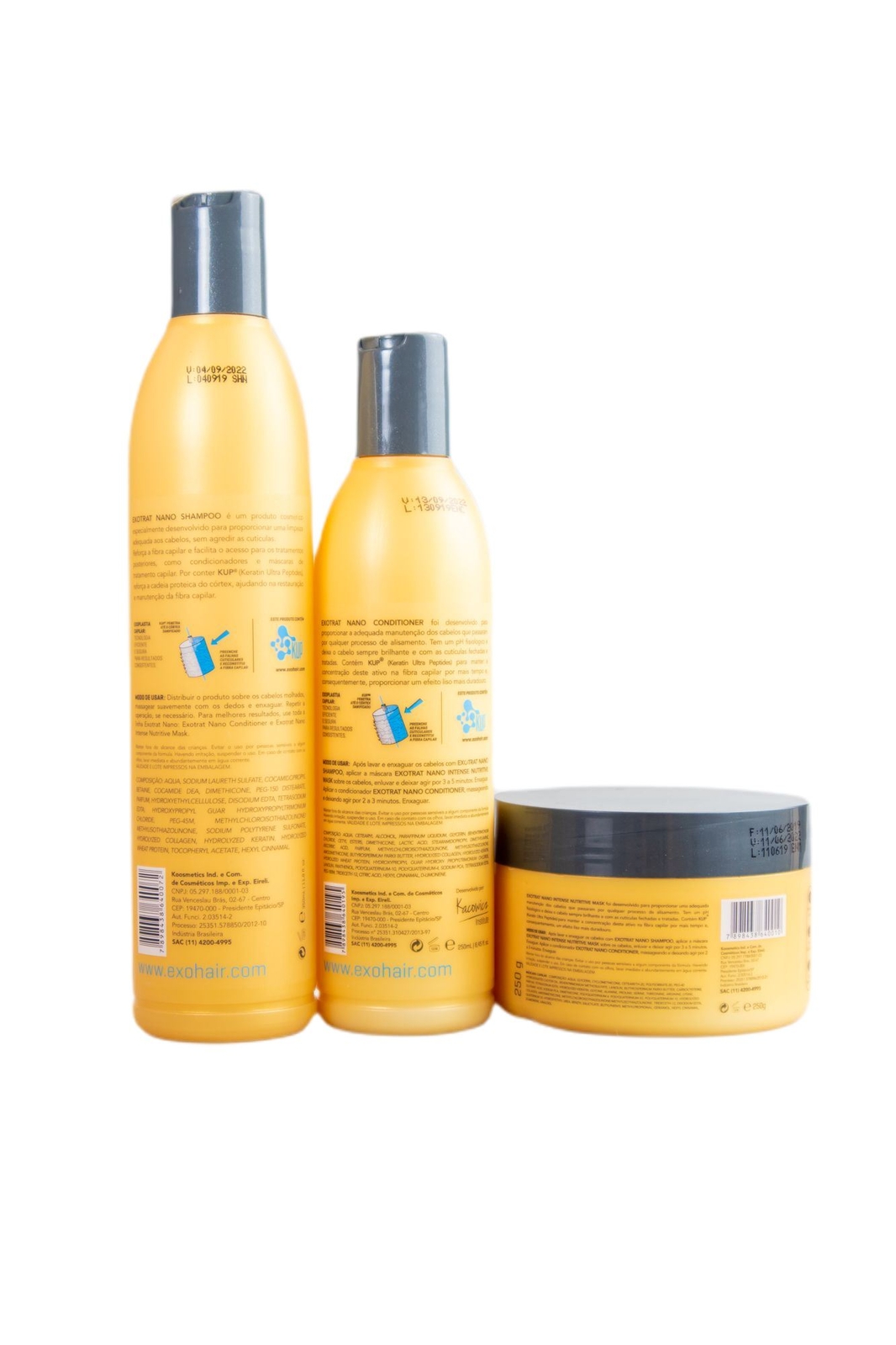 Exoplasty Exotrat Nano Home Use (3 products) Daily Use – Exo Hair Professional