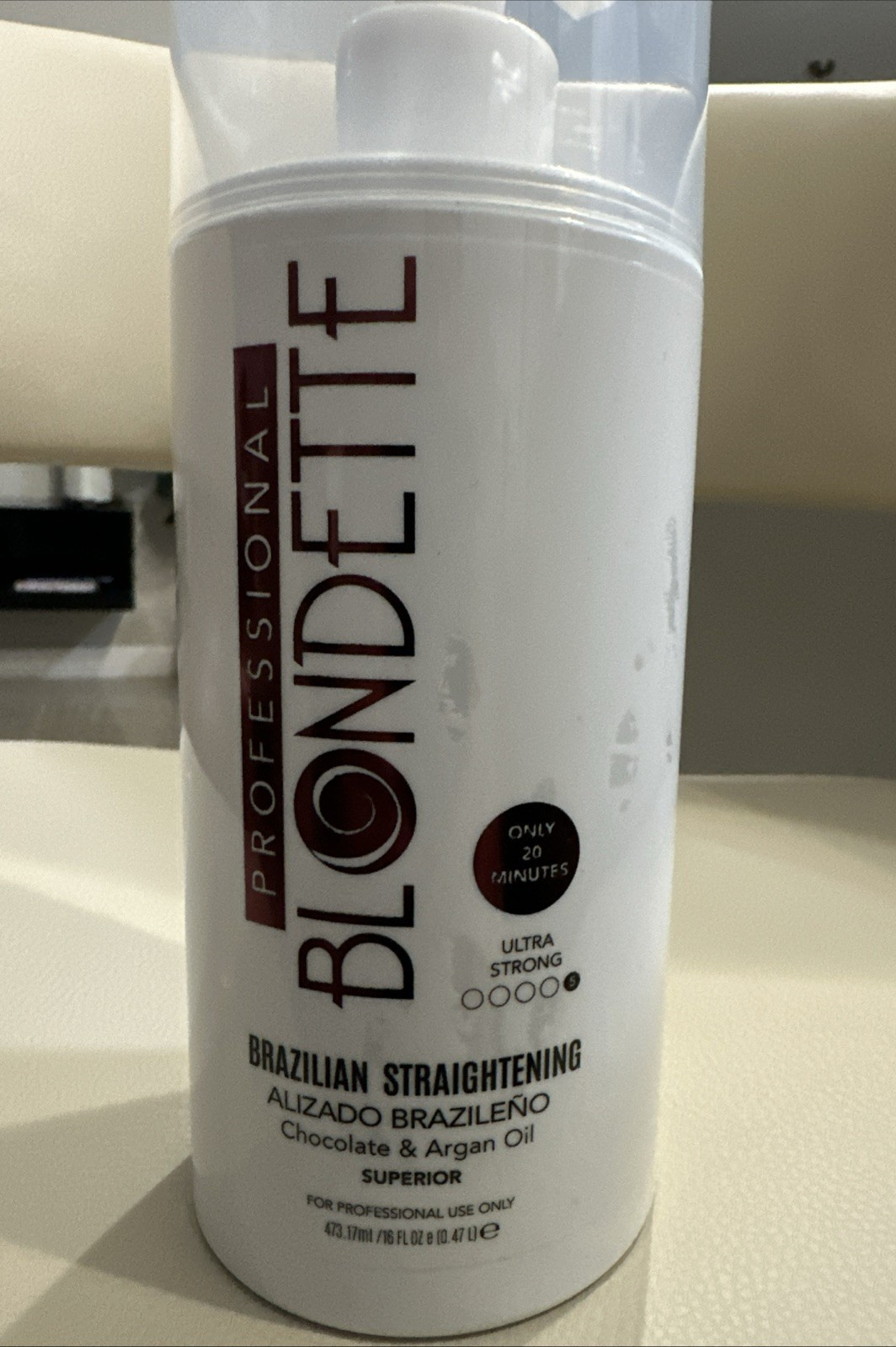 Brazilian Straightening Keratin Treatment CHOCOLATE & ARGAN OIL 16 oz