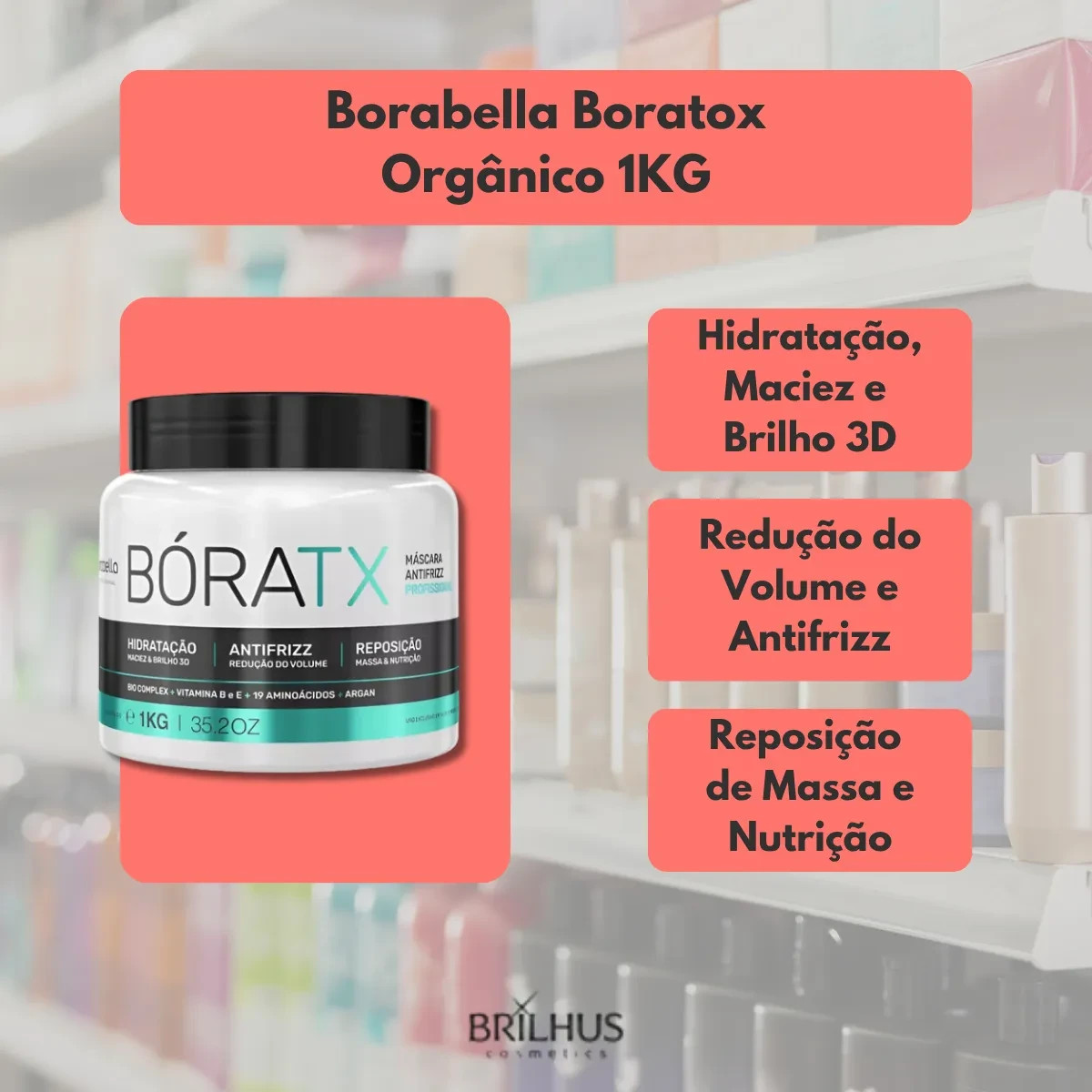Borabella Boratox BTX Organic Replaces Mass and Reduction Volume 1 Kg