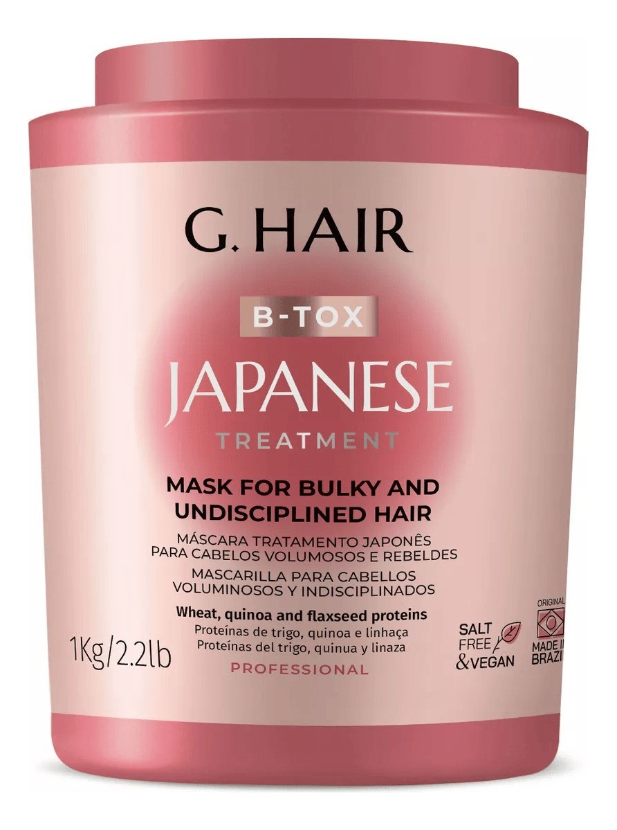 G.Hair Btox Japanese Treatment For Voluminous And Unruly Hair 1Kg