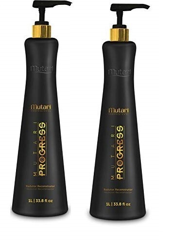 Kit 2x Mutari Progress Reductor Reconstructor – Brazilian Keratin Treatment -1L