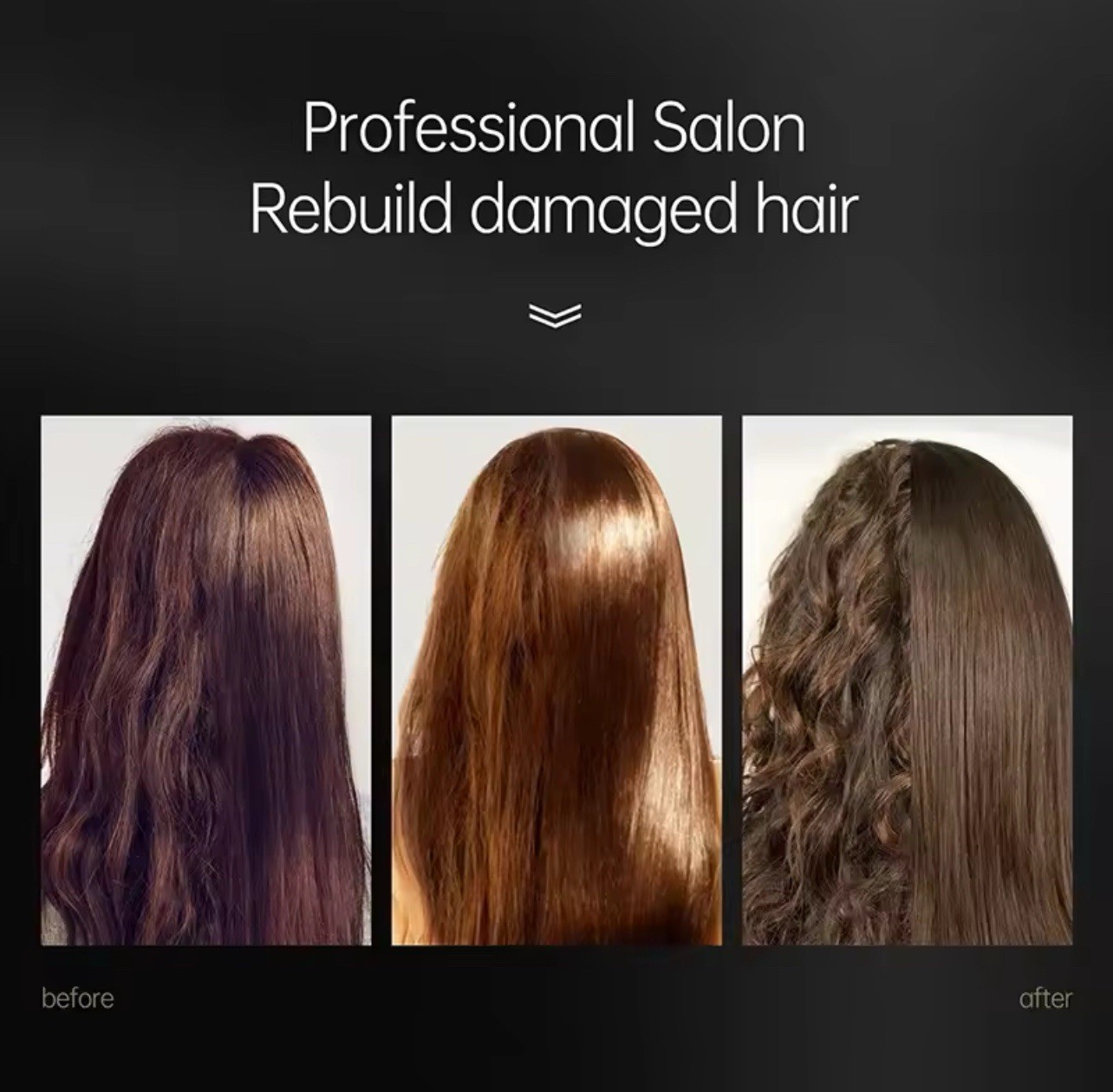 Keratin Hair Mask Repair Damaged Frizz Dry Hair Treatment Smoothing Straightenin
