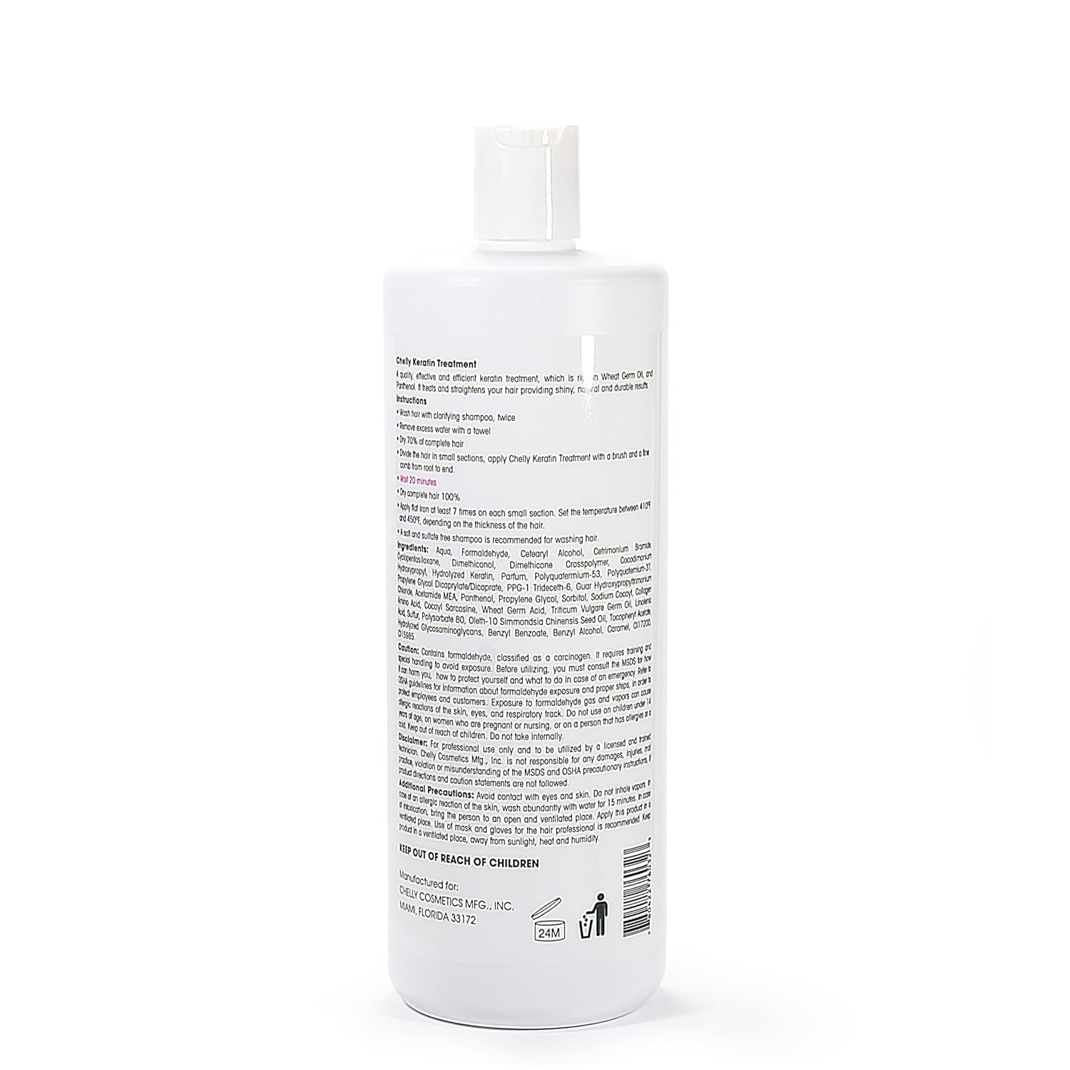 Chelly Superior Brazilian Keratin Treatment 16.0 Fl Oz, Chocolate