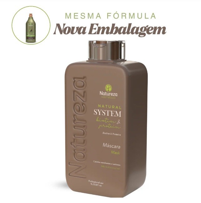 Treatment Keratin ORGANIC BIOTIN NATUREZA COSMÉTICOS