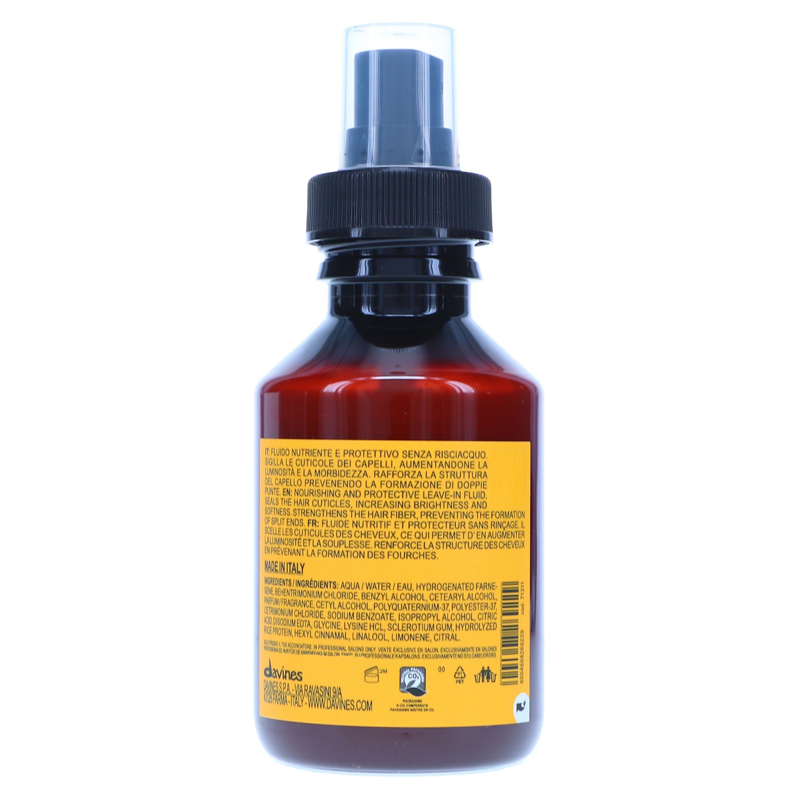 Davines NaturalTech Nourishing Keratin Sealer 3.38 oz