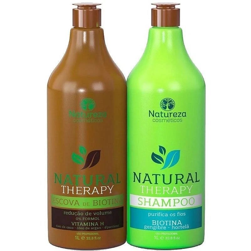 Natural Therapy Formaldehyde Free Biotin Treatment Kit 2x1L- Natureza Cosmetics