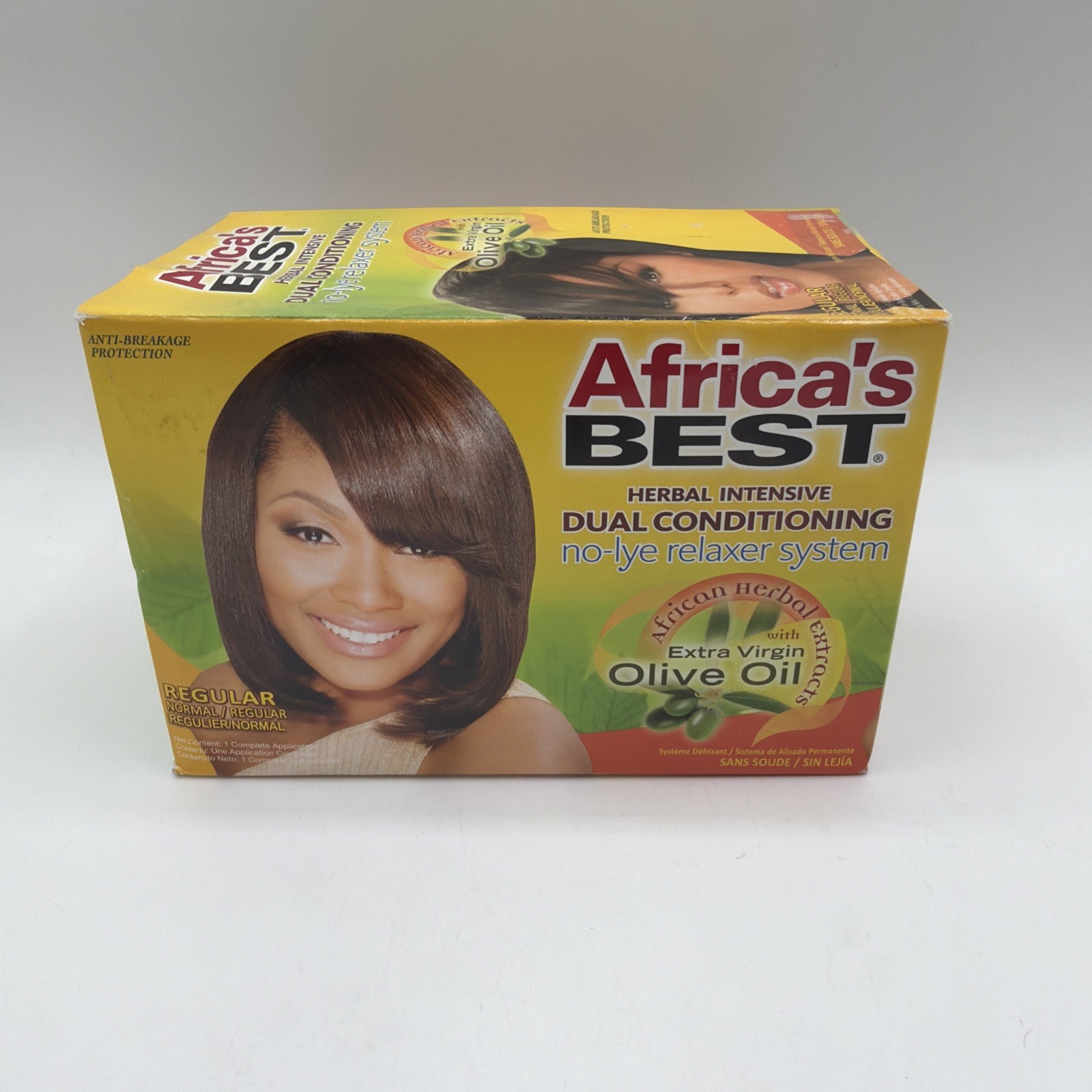 Africas Best Hair Black Relaxer Perm Salon Color Tint Dye Translucent Woman Man