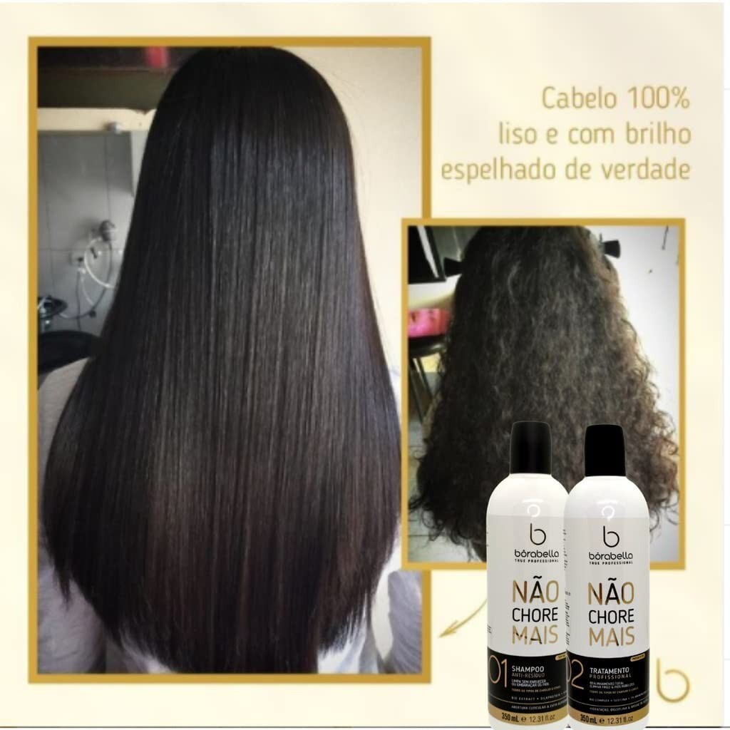 Borabella No More Cry Brazilian Progressive Kit 2×4×1L – Professional Keratin