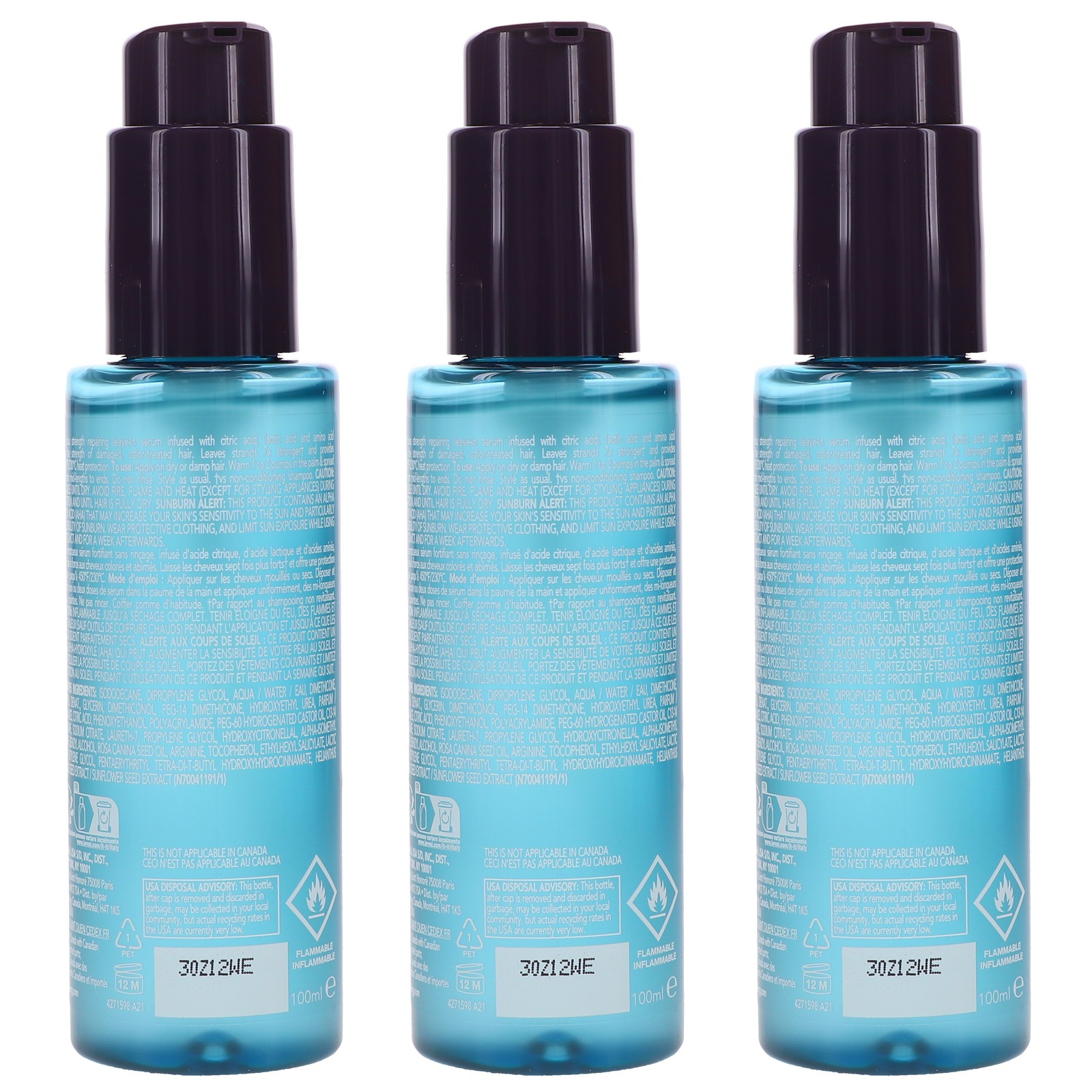 Pureology Strength Cure Dream Healer Serum 3.4 oz 3 Pack