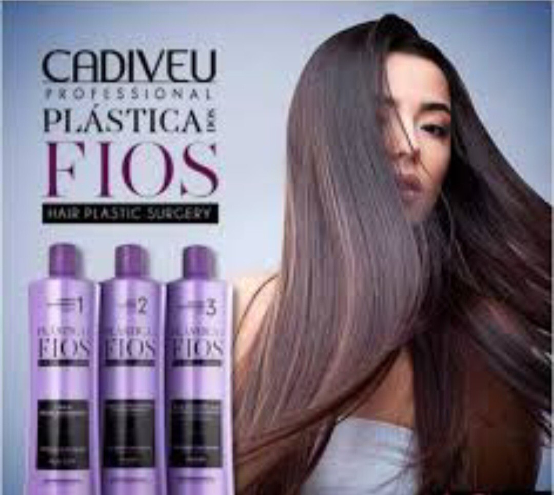 Cadiveu Professional Plástica dos Fios – Shampoo Kit + Antifrizz Active + Mask