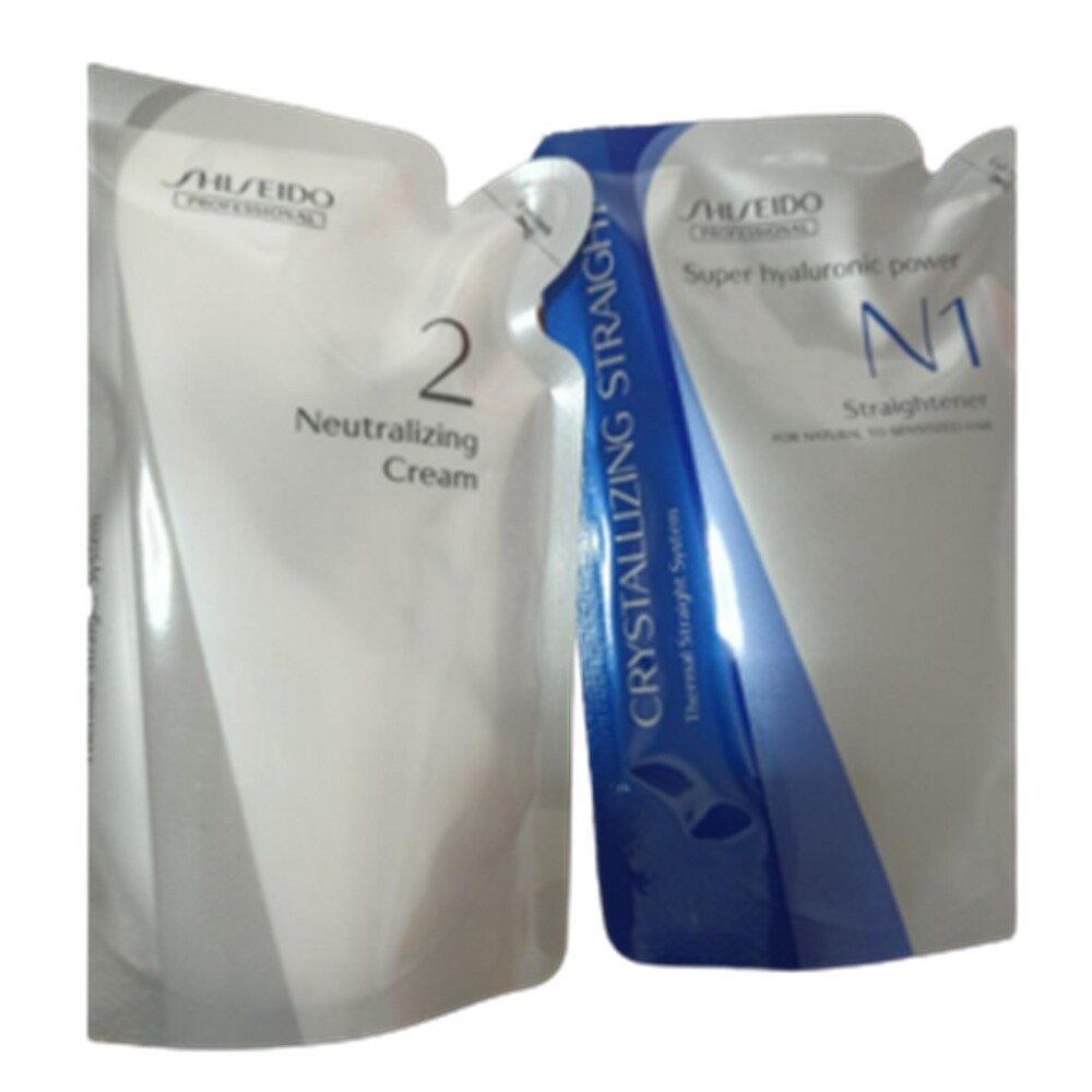 Shiseido Hair Straightener Cream N for Sensitized Tinted Fine Hair Crystallizing