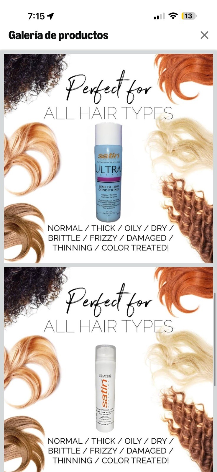 Professional Satin Sensation Ultra Hair Care Set – Complete Treatment Kit
