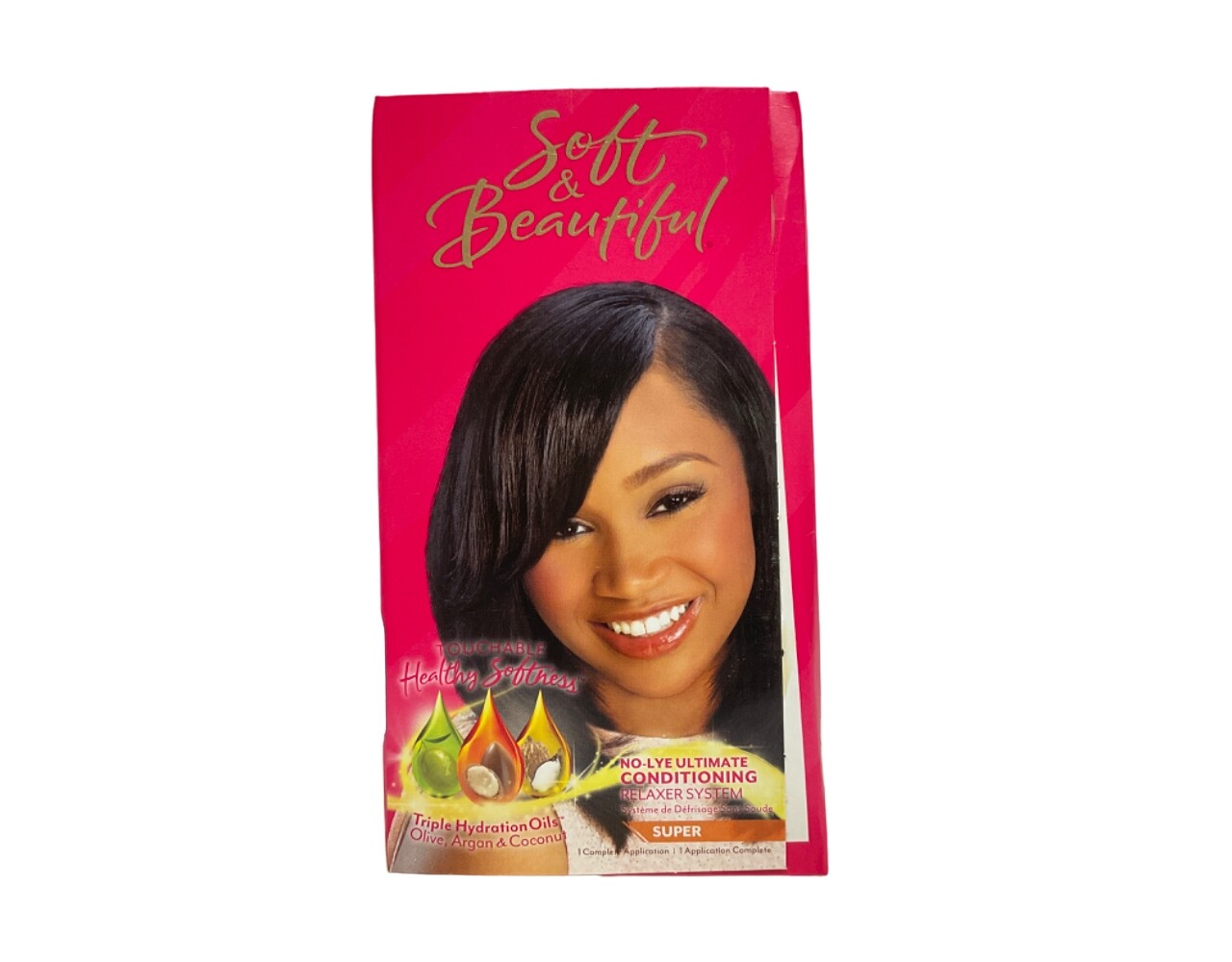 Soft and Beautiful No-Lye Crème Relaxer – 1 kit – Super