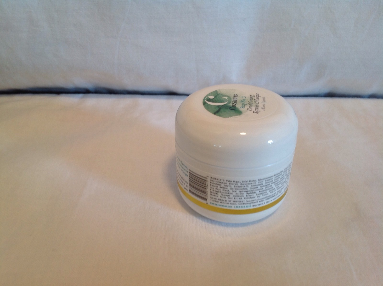 Cezanne Step NO. 3 Conditioning Keratin Masque 2 oz – TRAVEL SIZE – RARE