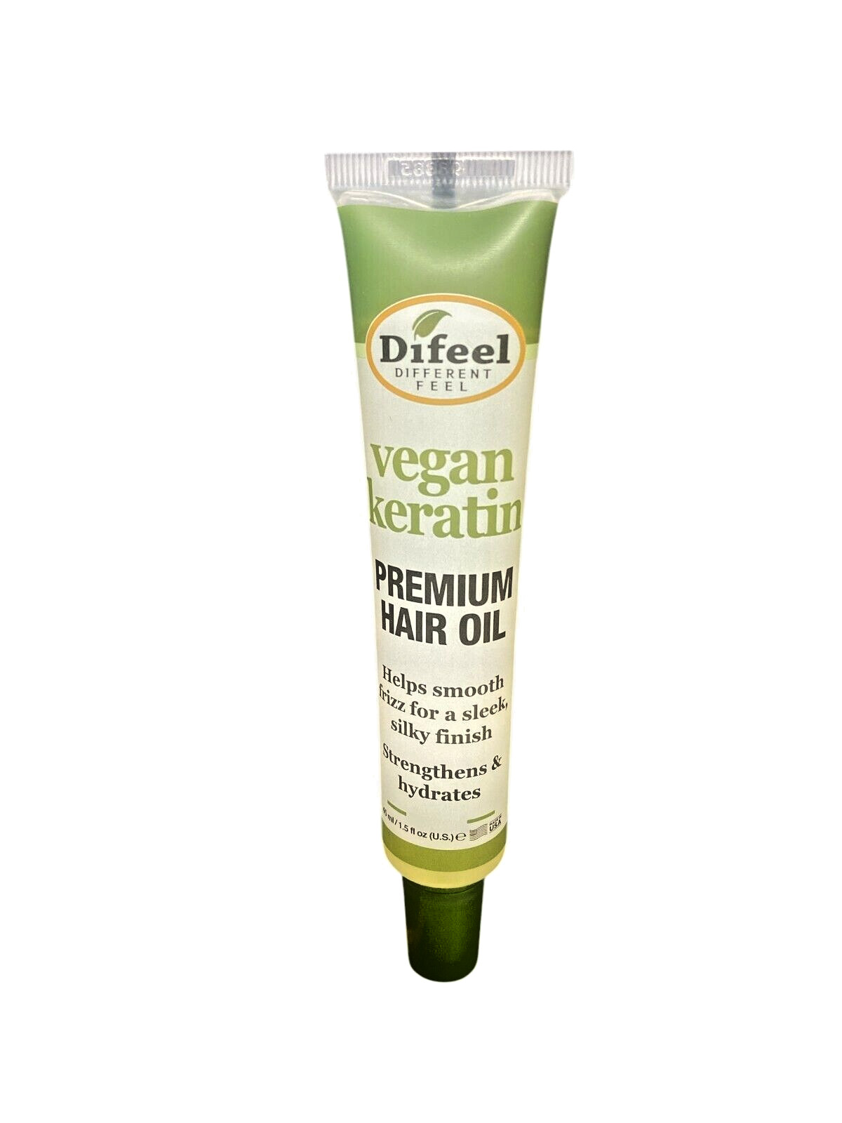 Vegan Keratin Premium Hair Oil, Frizz Control & Hydration, Deep Conditioning, 4p