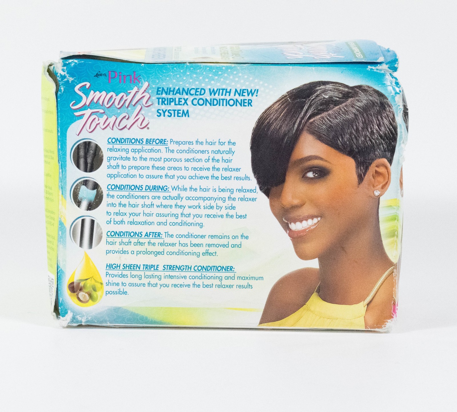 Luster’s Smooth Touch Extra Virgin Olive Oil No-Lye Hair Relaxer REGULAR
