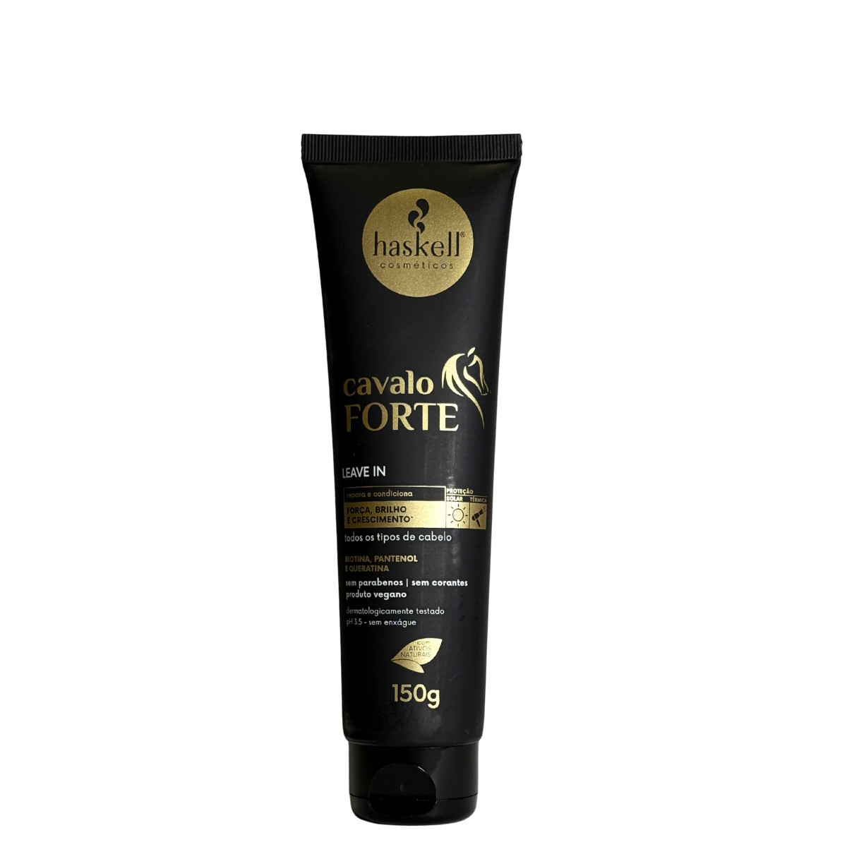 Kit Haskell Cavalo Forte Shampoo + Conditioner + Mask + Leave-in + Serum