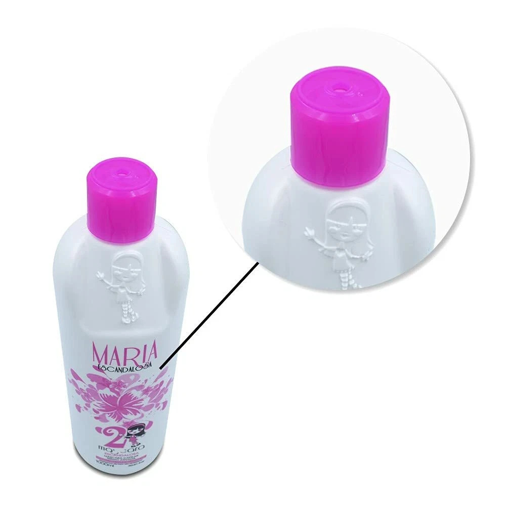 Maria Escandalosa Brazilian Keratin Hair Straightening Treatment 2x1L