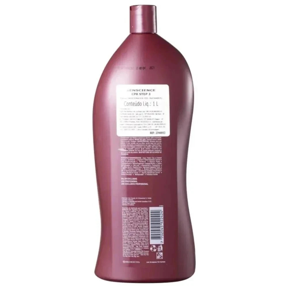 Senscience CPR Step 3 Hair Reconstruction Conditioner 1L Repair Treatment