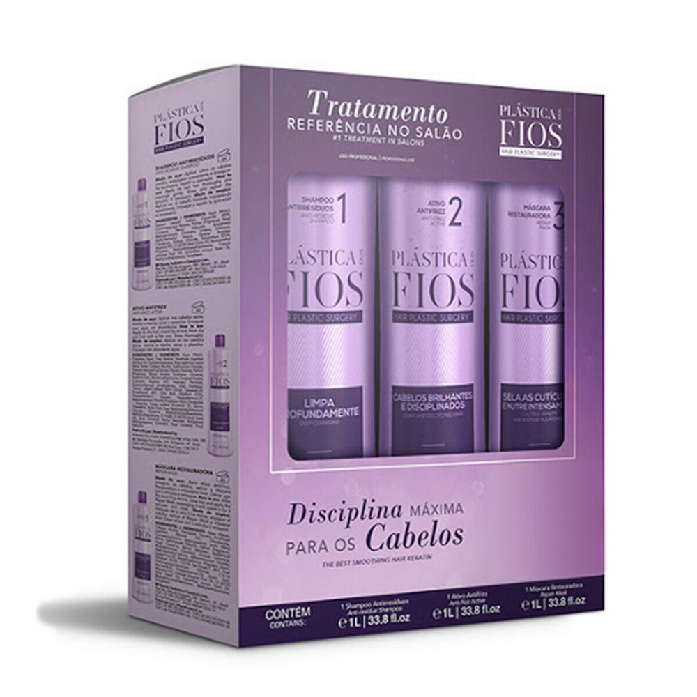 Brazilian Hair Treatment Cadiveu Plastica Dos Fios Kit Home Care you choose kit