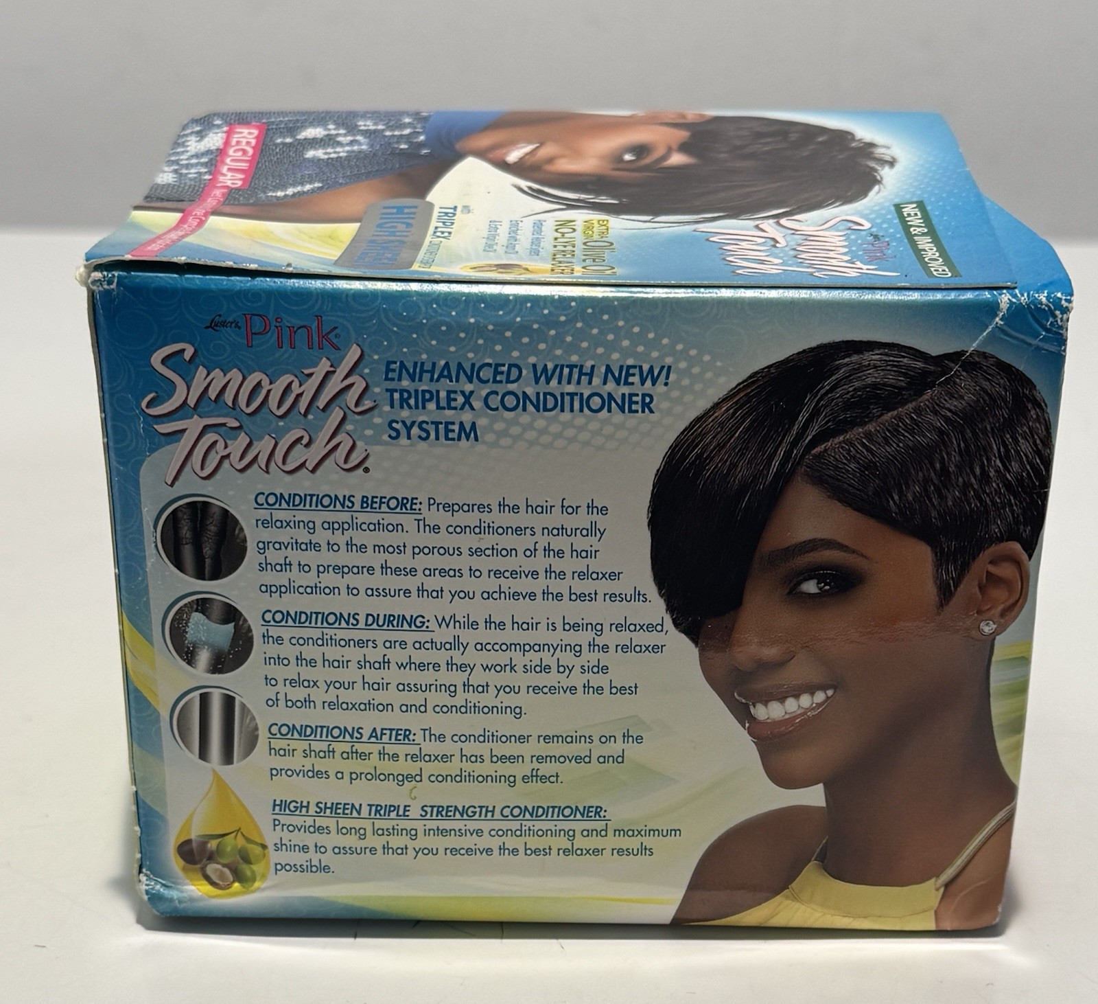 Luster’s Pink Smooth Touch No-Lye Relaxer Kit Regular