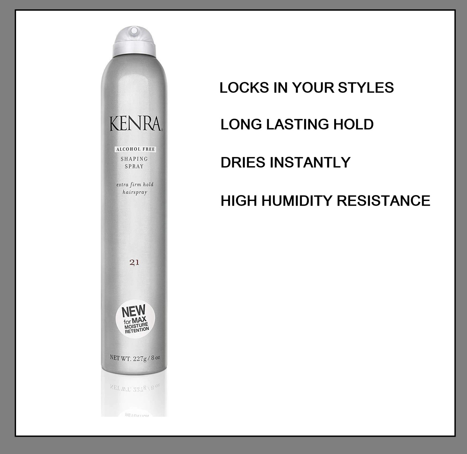 KENRA SHAPING SPRAY 21 EXTRA FIRM HOLD HAIRSPRAY 8 oz