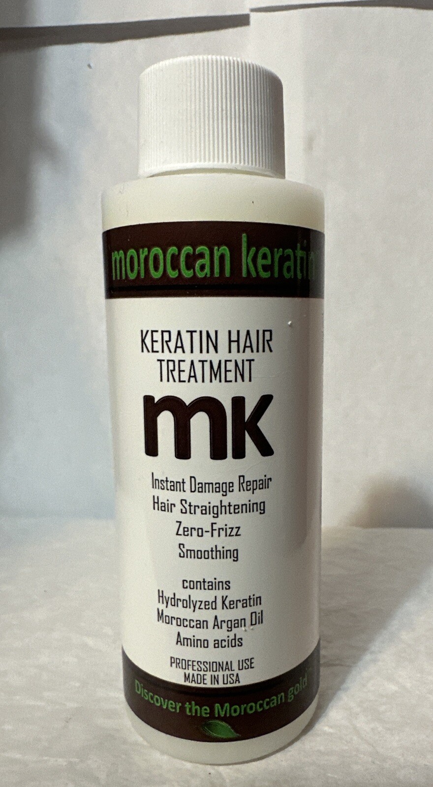Moroccan Keratin-Keratin Hair Treatment-Instant Damage Repair-120ml-Exp: 7/26