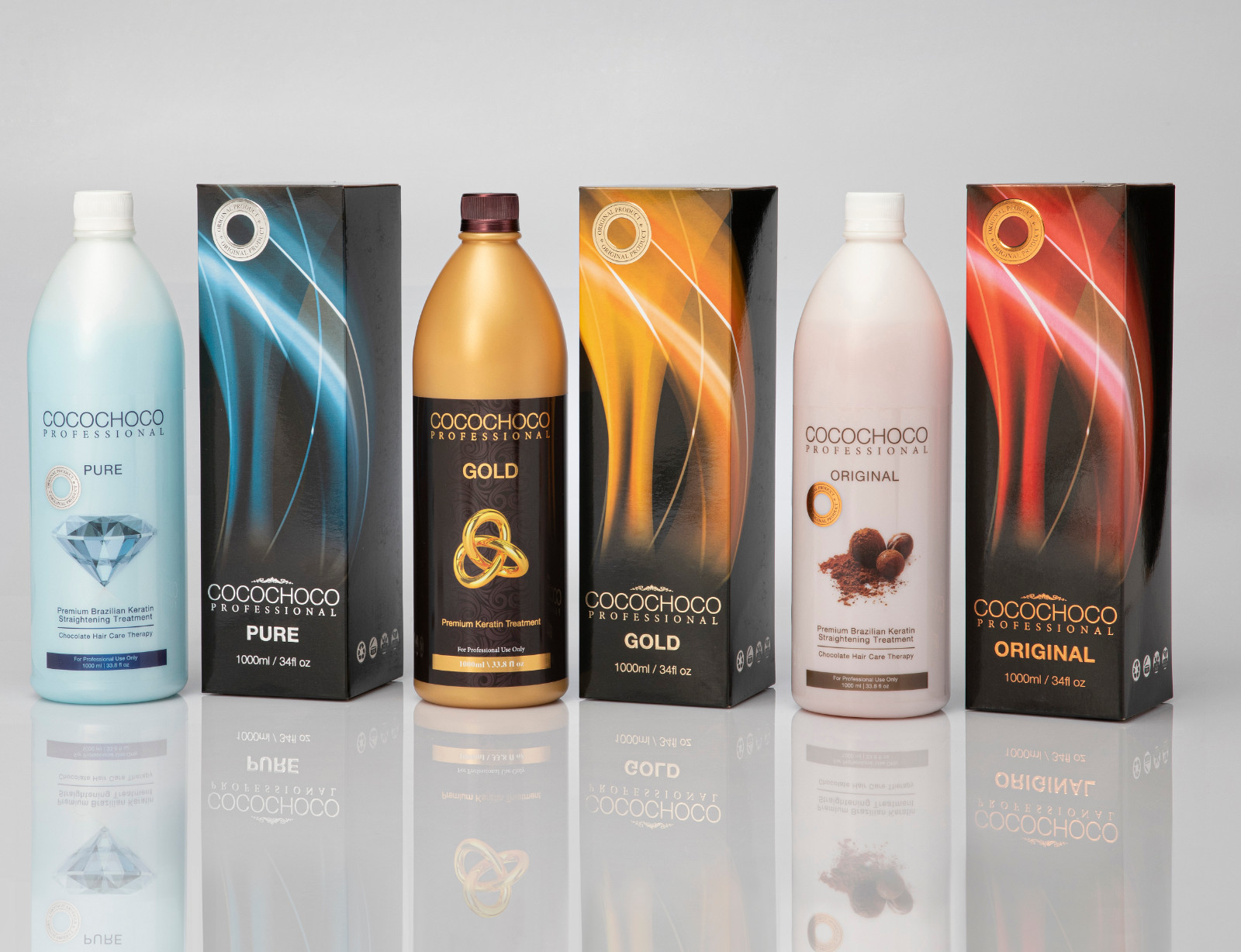 ❤❤ COCOCHOCO Pro ORIGINAL Brazilian Keratin Treatment 1000ml + REPAIR Mask 500ml