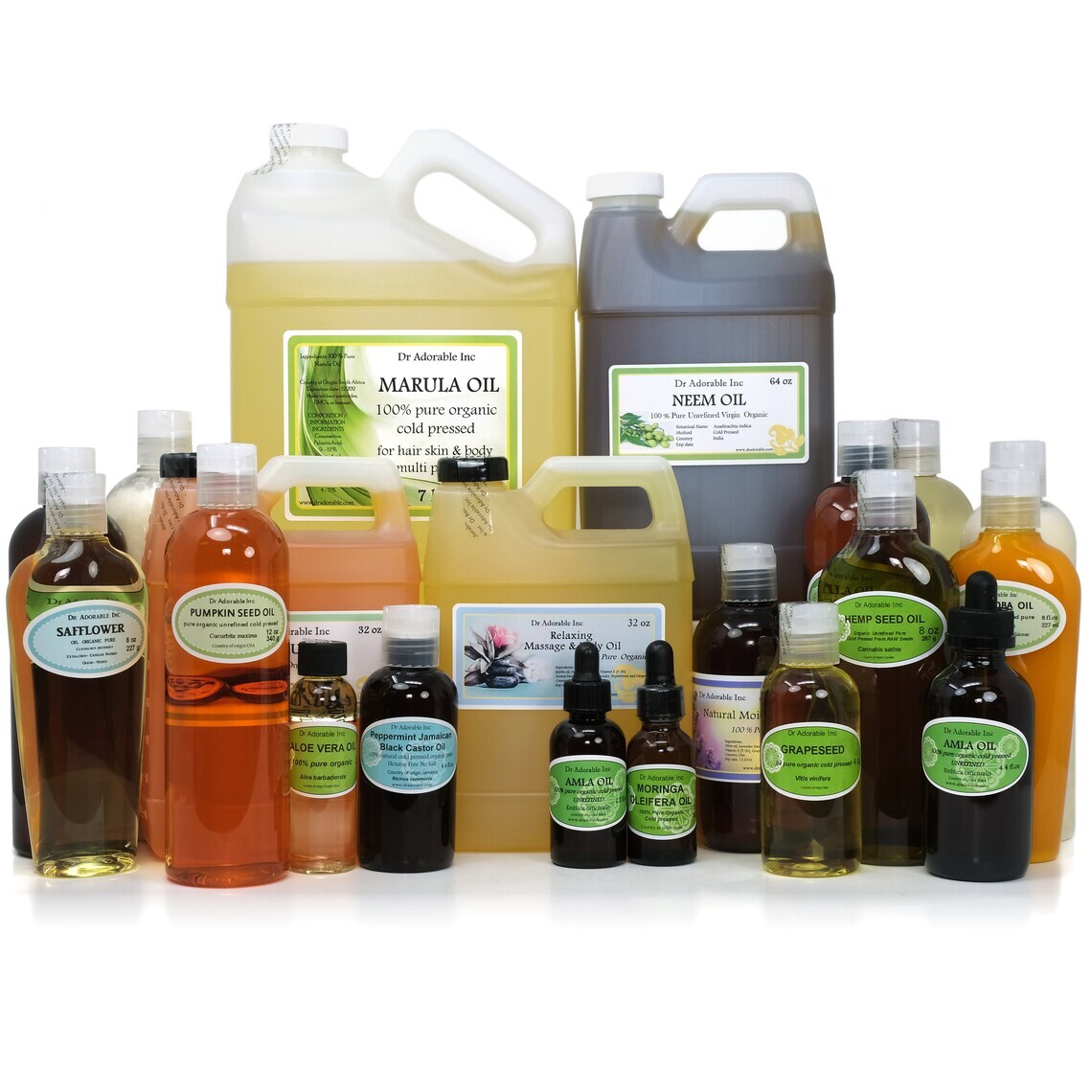 Pure & Organic Argan Oil for Skin Hair Face&Nails Comes with a Sprayer or a Cap!